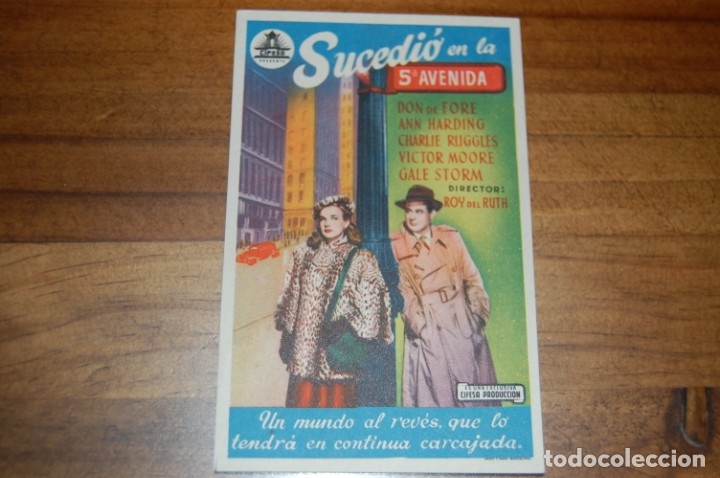 Cine: SUCEDI&Oacute; EN LA 5&ordf; AVENIDA - Foto 1