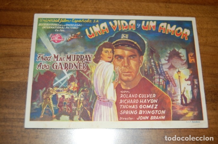 Cine: UNA VIDA Y UN AMOR - Foto 1