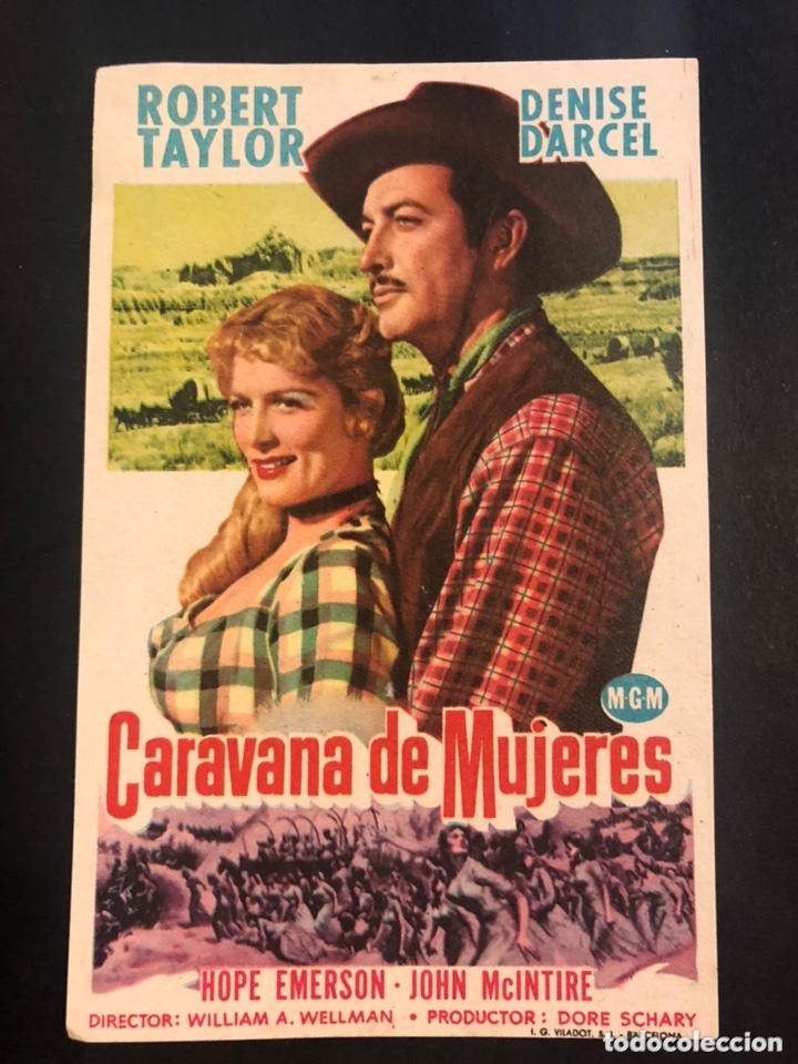 Cine: Programa caravana de mujeres.robert taylor Denise darcel - Foto 1