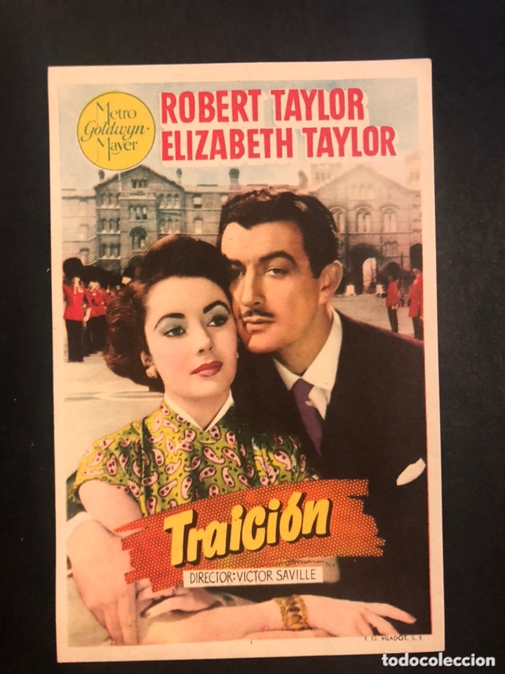 Cine: Programa traicion Robert Taylor Elizabeth taylor - Foto 1