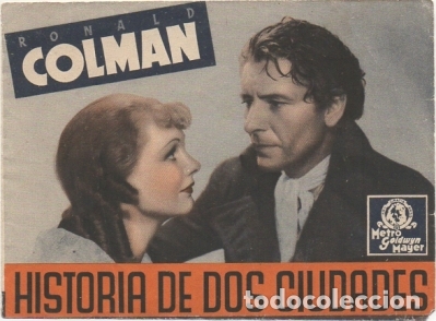 Cine: PROGRAMA DE CINE DOBLE: HISTORIA DE DOS CIUDADES   PC-4382 - Foto 1