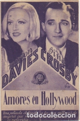 Cine: PROGRAMA DE CINE: AMORES EN HOLLYWOOD   PC-4403 - Foto 1
