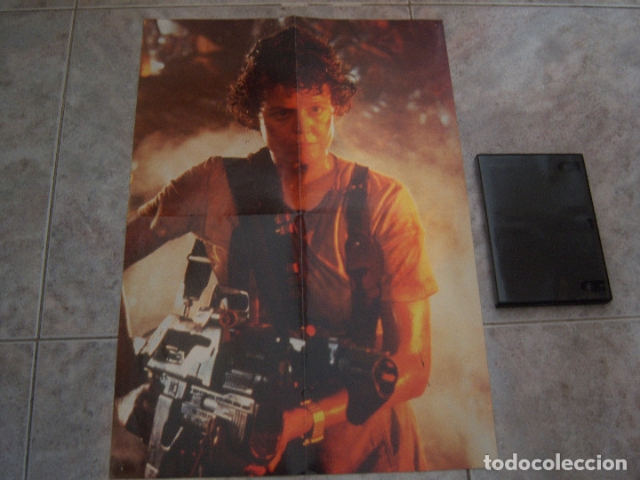 Cine: POSTER DOBLE DE ALIEN 3 Y LA PROTAGONISTA - Foto 2