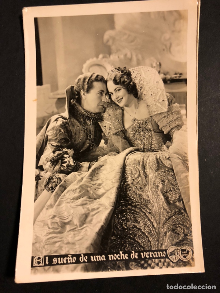 Cine: Programa foto warner el sue&ntilde;o de una noche de verano.olivia de havilland.shakespeare