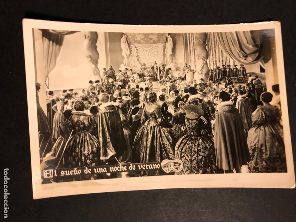 Cine: Programa foto warner el sue&ntilde;o de una noche de verano.olivia de havilland.shakespeare