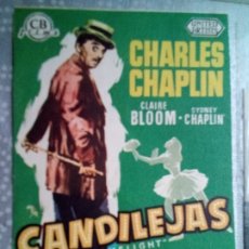 Cine: CANDILEJAS - CHARLES CHAPLIN - CINES MAJESTIC. Lote 174449865
