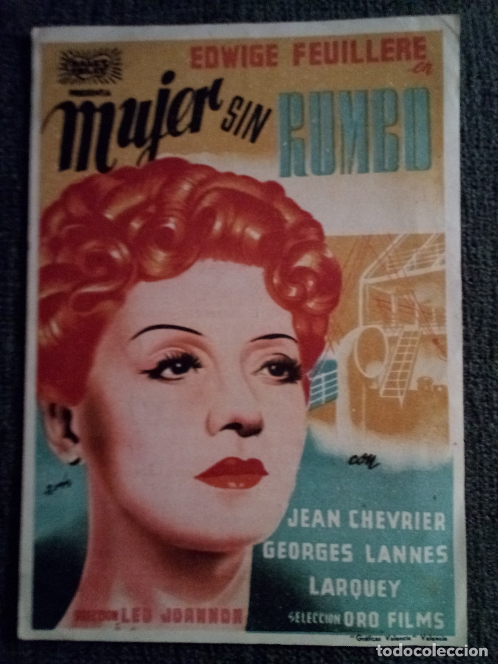 Kino: MUJER SIN RUMBO - CInema Casino y Cinema Moderno