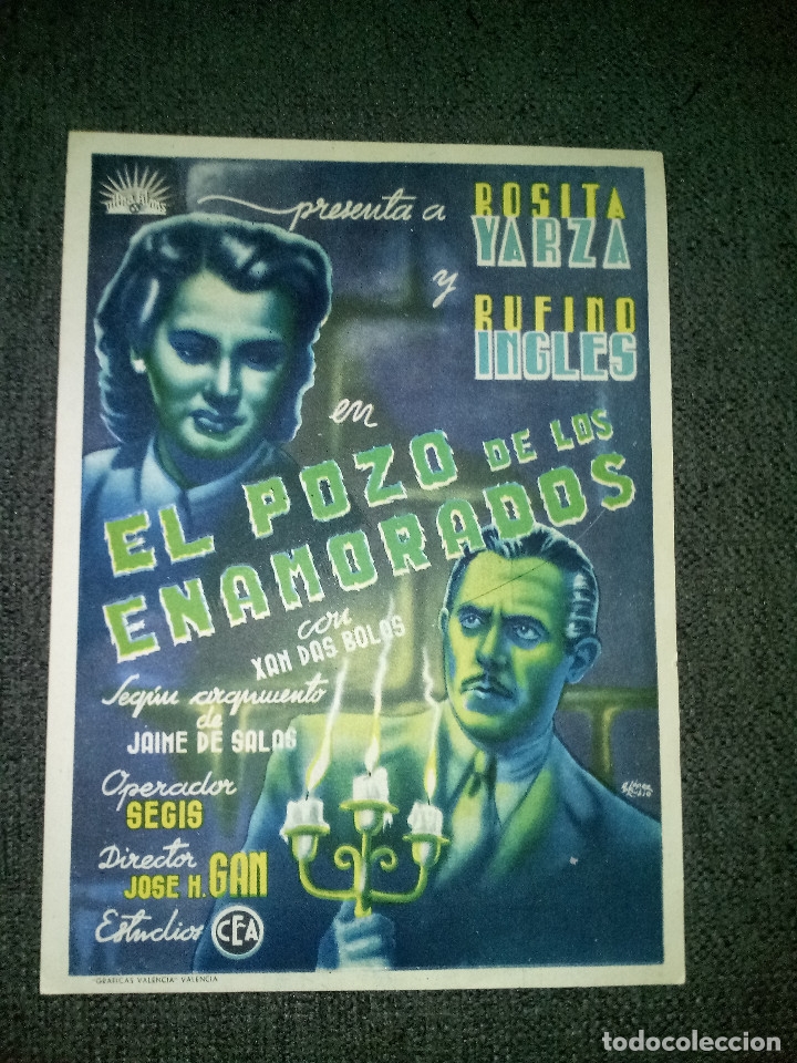 Kino: EL POZO DE LOS ENAMORADOS - CINE CAPITOL - 20 cm aprox