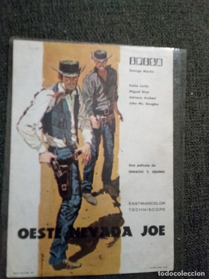 Cine: OESTE NEVADA JOE - Foto 1