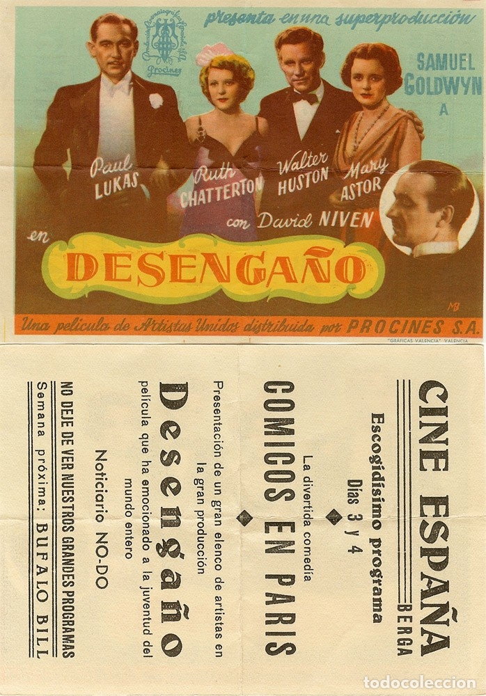 Cine: Desenga&ntilde;o - Foto 1