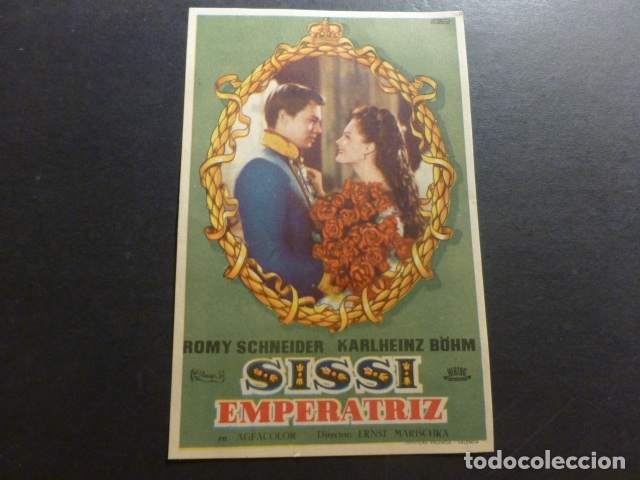 Cine: SISSI EMPERATRIZ PROGRAMA DE MANO SIN PUBLICIDAD - Foto 1