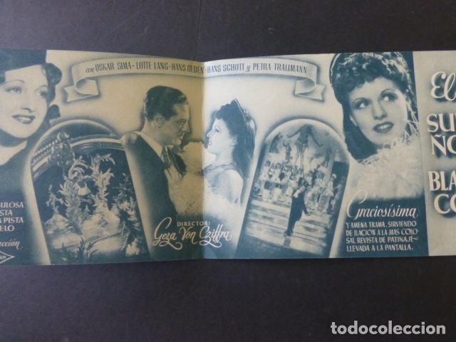 Cine: EL SUE&Ntilde;O BLANCO PROGRAMA DE MANO DOBLE - Foto 2