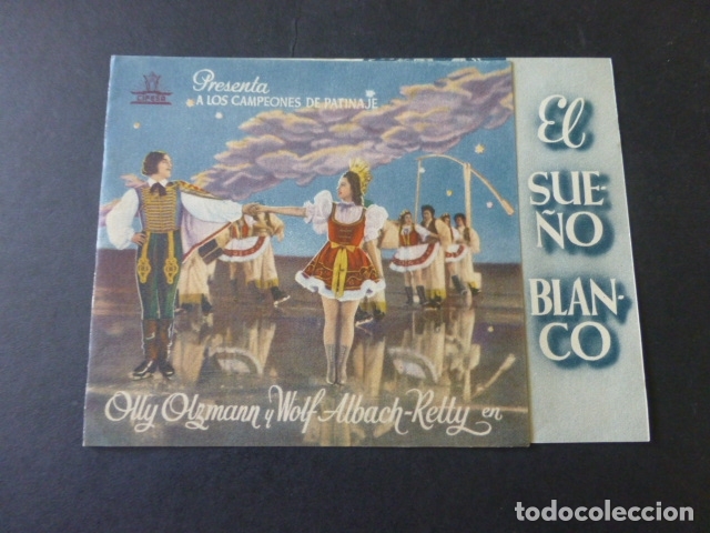 Cine: EL SUE&Ntilde;O BLANCO PROGRAMA DE MANO DOBLE - Foto 1