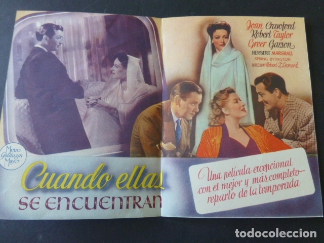Cine: CUANDO ELLAS SE ENCUENTRAN PROGRAMA DE MANO DOBLE - Foto 2