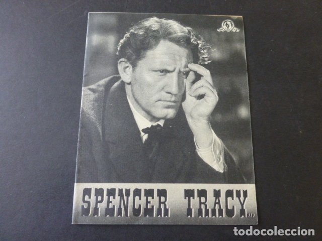 Cine: EDISON EL HOMBRE SPENCER TRACEY PROGRAMA DE MANO DOBLE - Foto 1