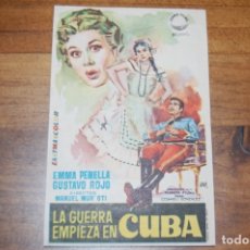 Cine: LA GUERRA ENPIEZA EN CUBA