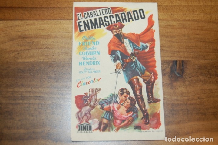 Cine: EL CABALLERO ENMASCARADO - Foto 1