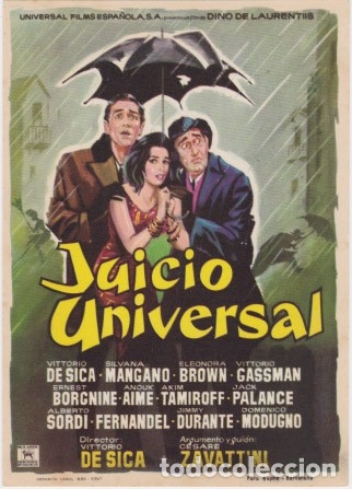 Cine: JUICIO UNIVERSAL - Foto 1
