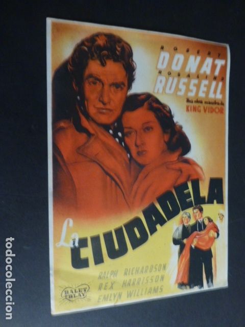 Cine: LA CIUDADELA PROGRAMA DE MANO SIN PUBLICIDAD - Foto 1
