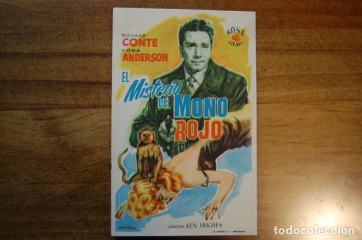 Cine: EL MISTERIO DEL MONO ROJO - Foto 1
