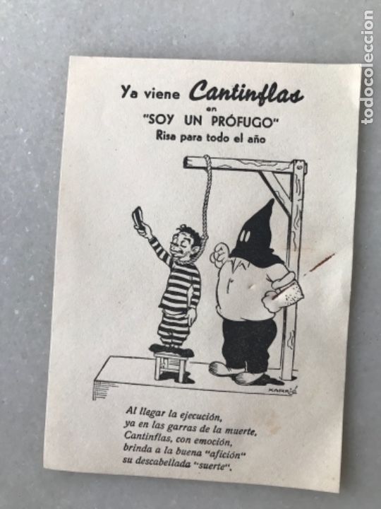 Cine: Folleto de cine  Cantinflas - Foto 1