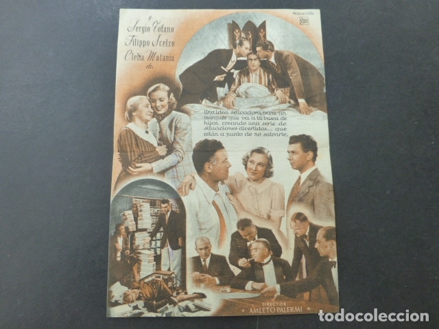 Cine: EL SECRETO DEL MARQUES PROGRAMA DE MANO DOBLE SIN PUBLICIDAD - Foto 2