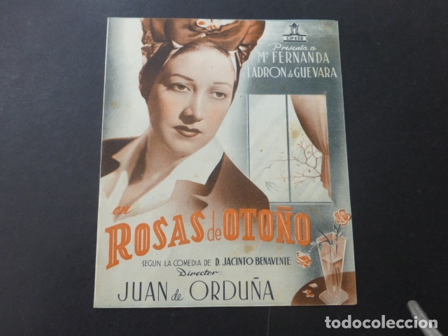 Cine: ROSAS DE OTO&Ntilde;O PROGRAMA DE MANO DOBLE SIN PUBLICIDAD - Foto 1