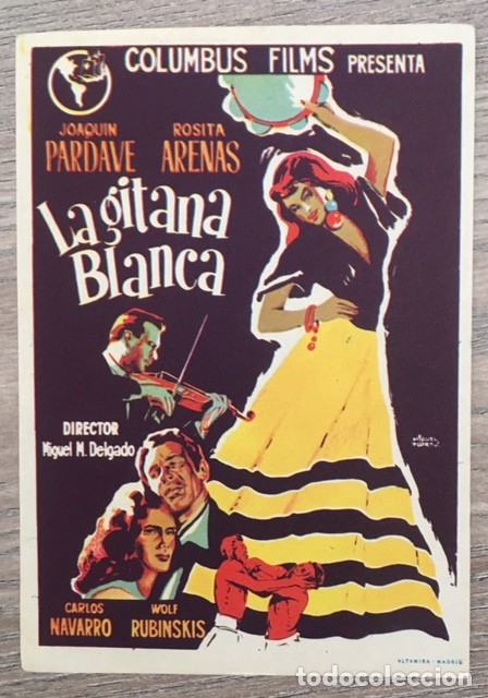 Cine: LA GITANA BLANCA - Foto 1