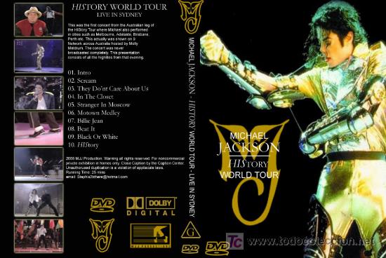 Cine: MICHAEL JACKSON HISTORY TOUR SIDNEY - Foto 1