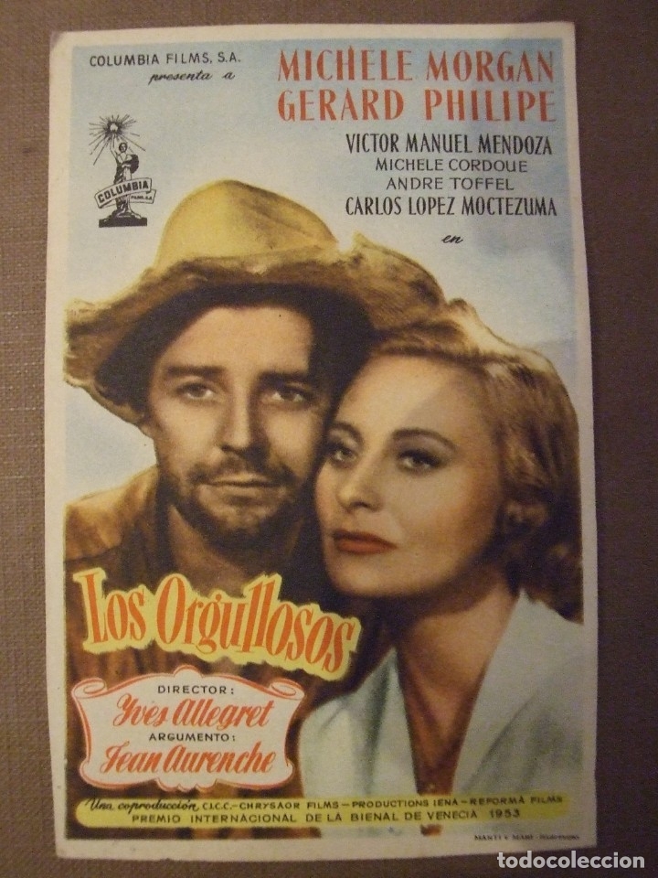 Cine: LOS ORGULLOSOS - SIMPLE SIN PUBLICIDAD  - PERFECTO - Foto 1