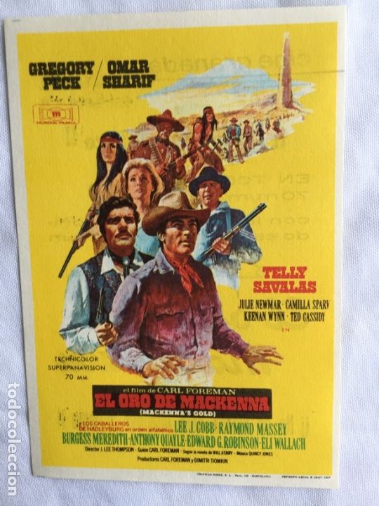 Cine: El oro de Mackenna Cine Granada - Foto 1