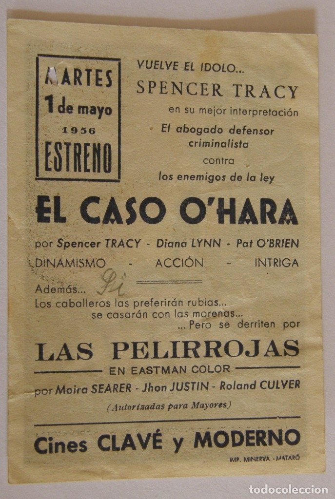 Cine: PROGRAMA DE CINE EL CASO OHARA - Foto 2