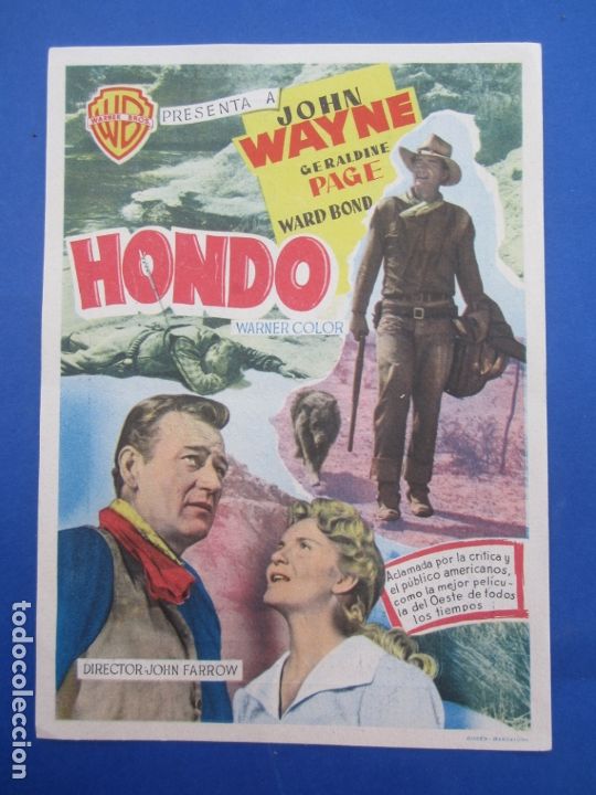 Cine: HONDO , john wayne , cine roch , alca&ntilde;iz - Foto 1