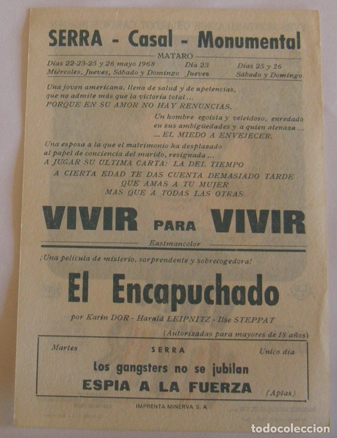 Cine: PROGRAMA DE CINE VIVIR PARA VIVIR - Foto 2