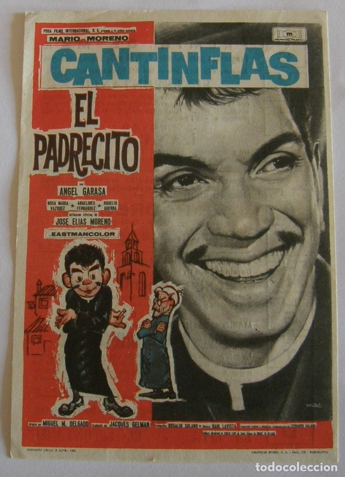 Cine: PROGRAMA DE CINE CANTINFLAS EL PADRECITO - Foto 1