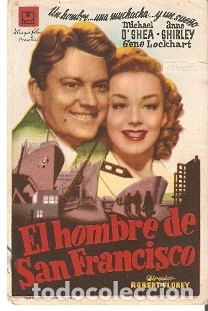 Cine: Programa Cine. El Hombre de San Francisco. ref. 19-1018