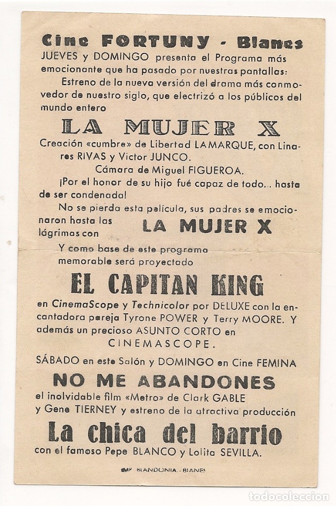 Cine: EL CAPITAN KING (1953) - Foto 2