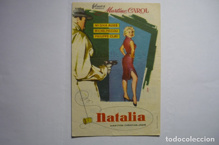 Cine: programa natalia - martine carol - publicidad - Foto 1