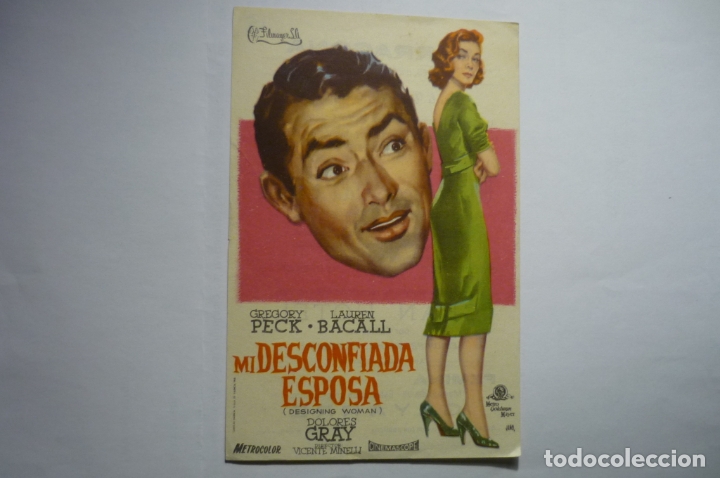 Cine: programa mi desconfiada esposa- gregory peck -publicidad - Foto 1