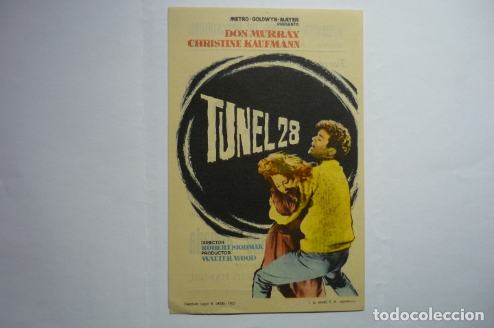 Cine: programa tunel 28-don murray publicidad bartrina reus - Foto 1