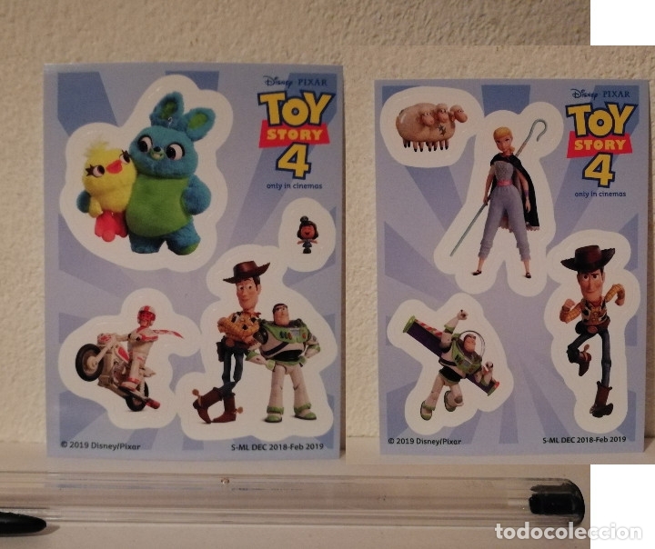 Cine: 2 FOLLETOS ORIGINALES - TOY STORY 4 - WALT DISNEY