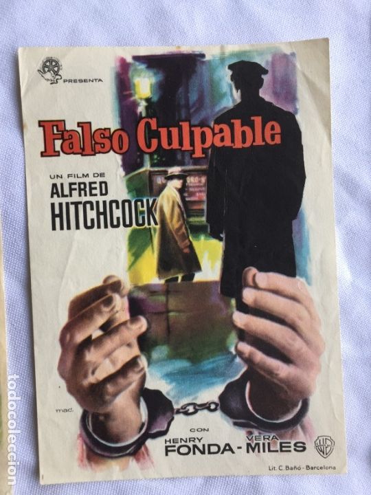 Cine: Falso culpable - Foto 1