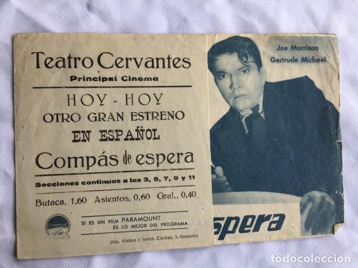 Cine: Comp&aacute;s de espera Teatro Cervantes Granada - Foto 2
