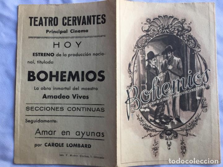 Cine: Bohemios Teatro Cervantes Granada - Foto 1