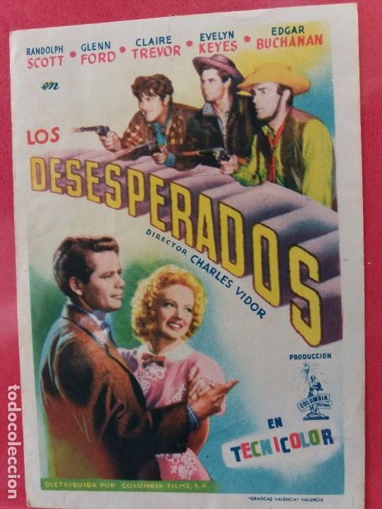 Cine: LOS DESESPERADOS SIN PUBLICIDAD - Foto 1