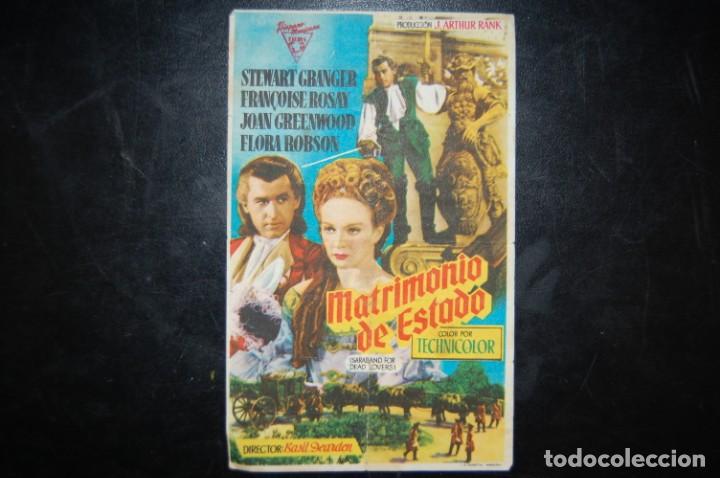 Cine: MATRIMONIO DE ESTADO. - Foto 1