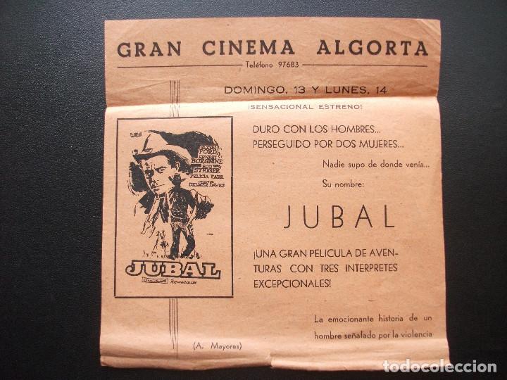 Cine: JUBAL, GLENN FORD, GRAN CINEMA ALGORTA - Foto 1
