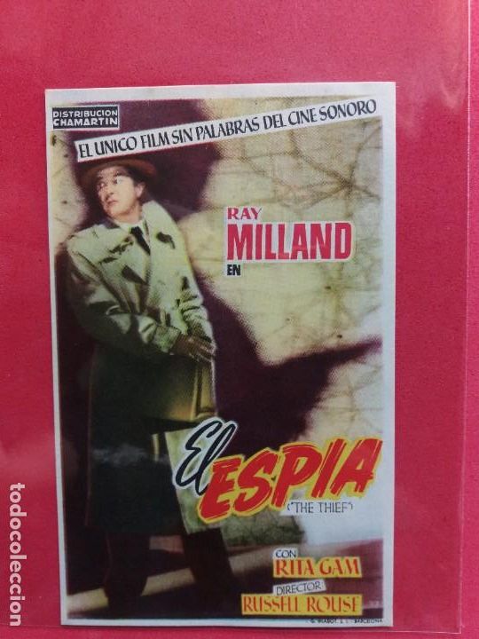 Cine: EL ESPIA-SIN PUBLICIDAD- - Foto 1