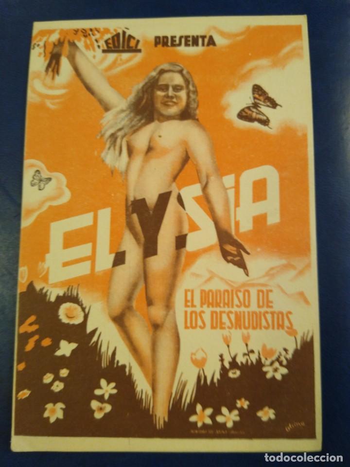 Cine: Elysa El paraiso de los desnudistas. Sin publicidad. Edici