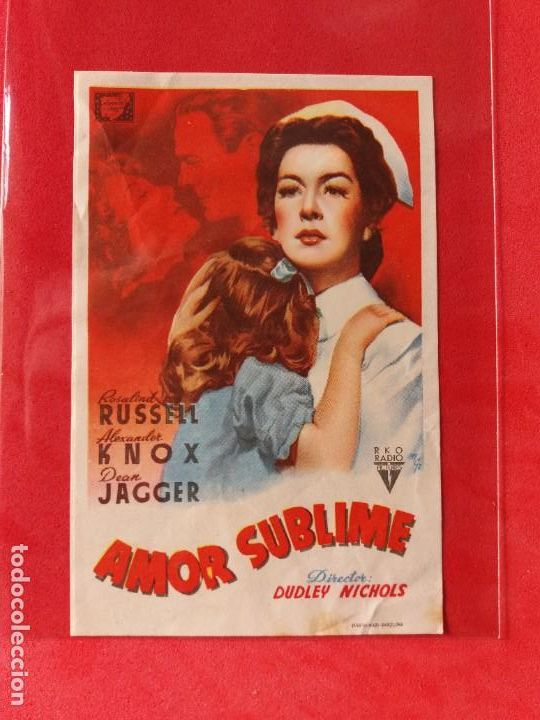 Cine: AMOR SUBLIME 1946 SIN PUBLICIDAD - Foto 1